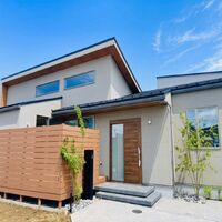 戸建て 人工木デッキ